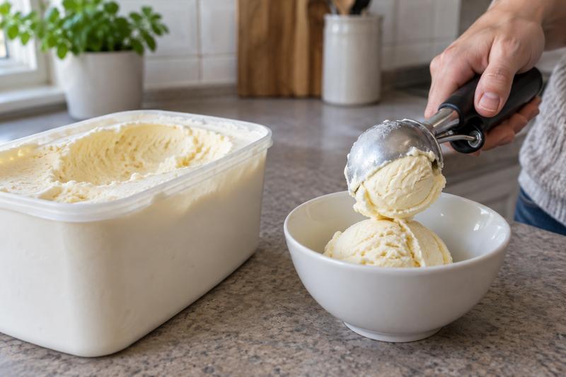 Fordel den kolde is – Affogato med vaniljeis og espresso