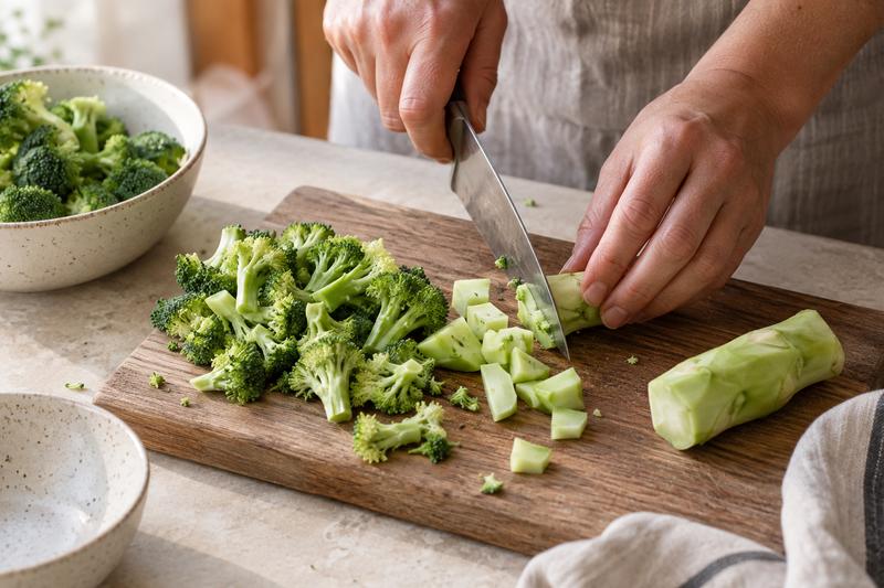 Brug både buketter og den møre stok – Broccolisuppe med cheddar og græskarkerner