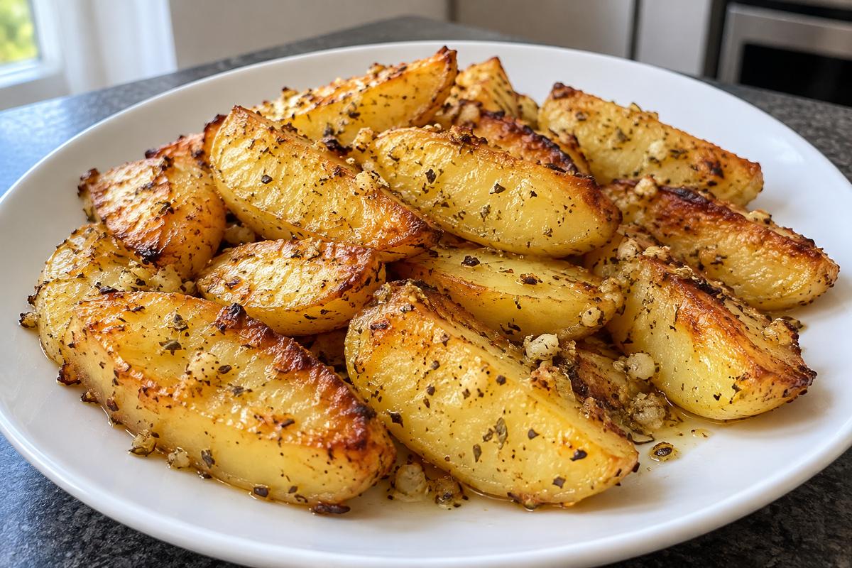 Græske citronkartofler med oregano