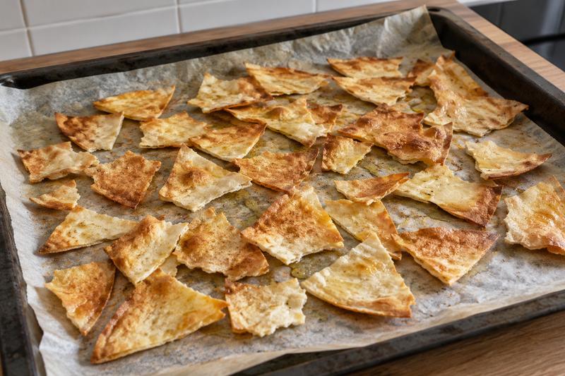 Rist pitabrødet – Fattoush med sprødt pitabrød og sumak