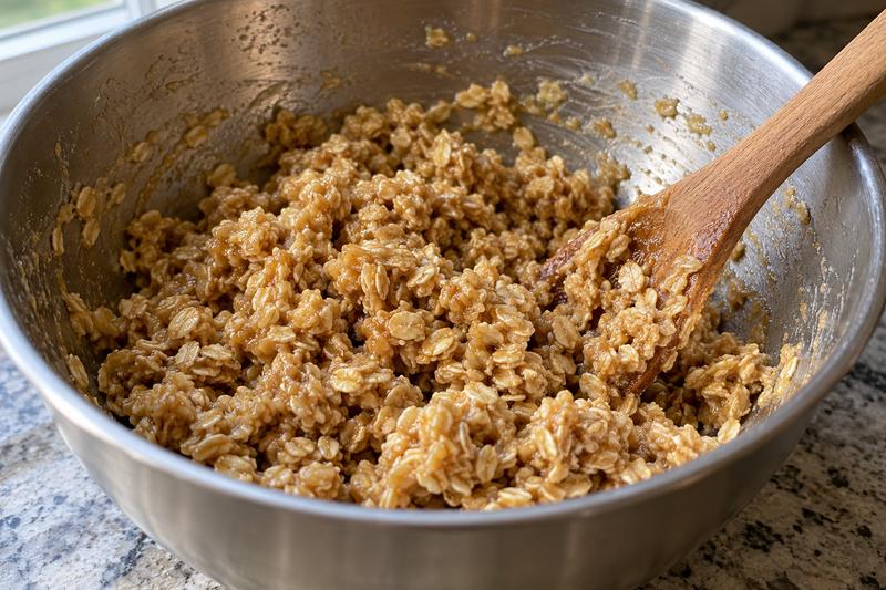 Vend havregrynene i – Flapjacks med havregryn og sirup