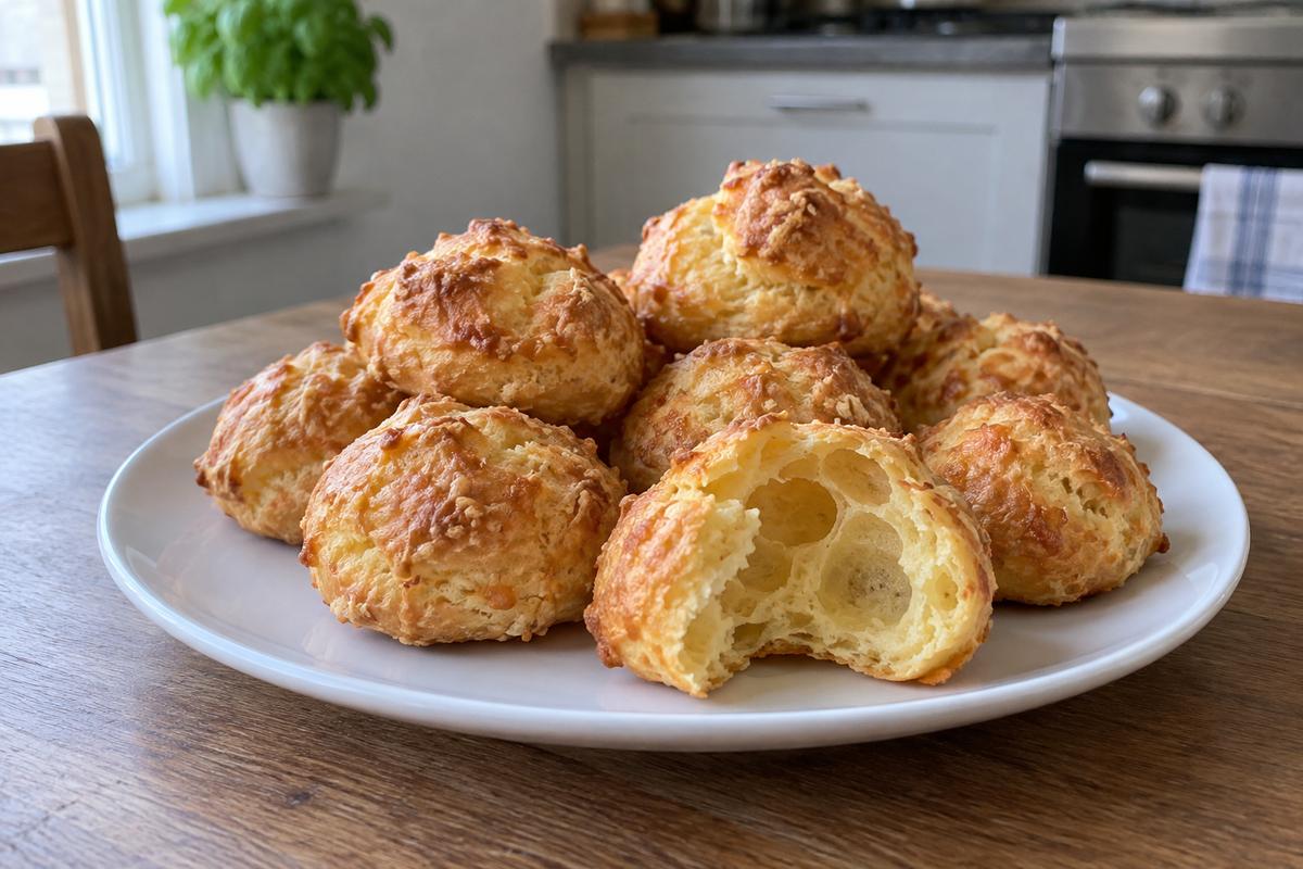 Gougères med Gruyère – små franske osteboller