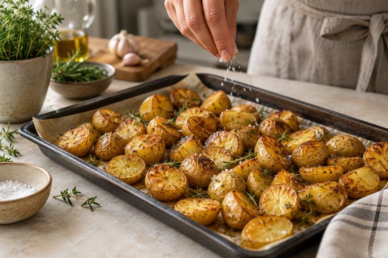 Bag til gyldne kanter – Sprød kartoffelsalat med dild