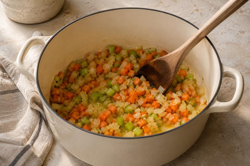 Lad suppens bund få tid – Minestrone med hvide bønner og små pastaer