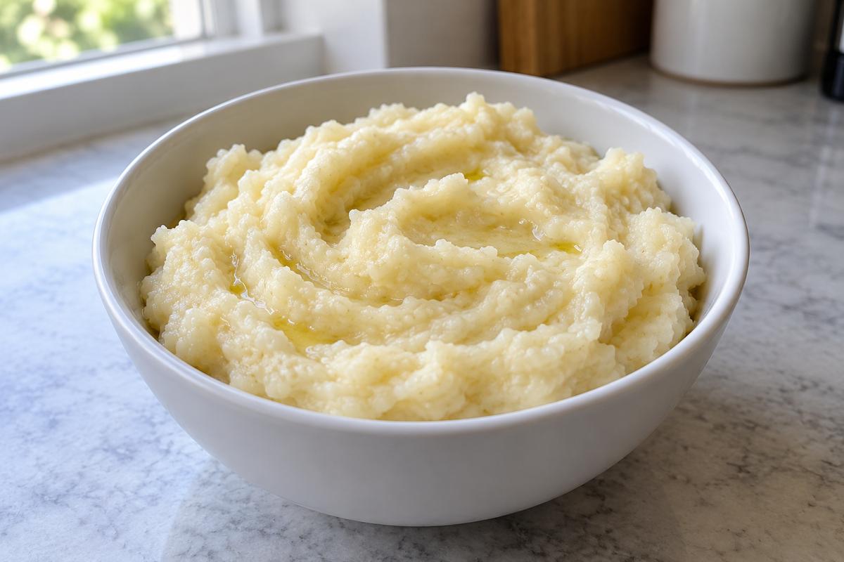 Skordalia med kartofler, hvidløg og citron